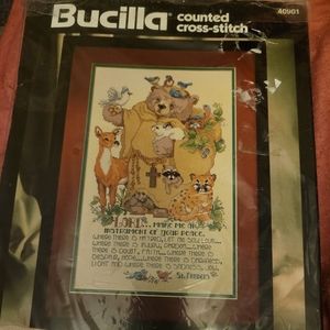 Bucilla counted cross-stitch